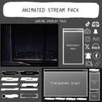 Streamer Overlay Gaming Package