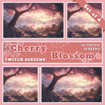 Cherry Blossom Animated Screens