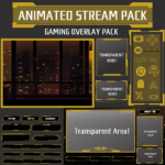 golden Gaming Stream Overlay