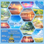 Summer Chair Animation Background