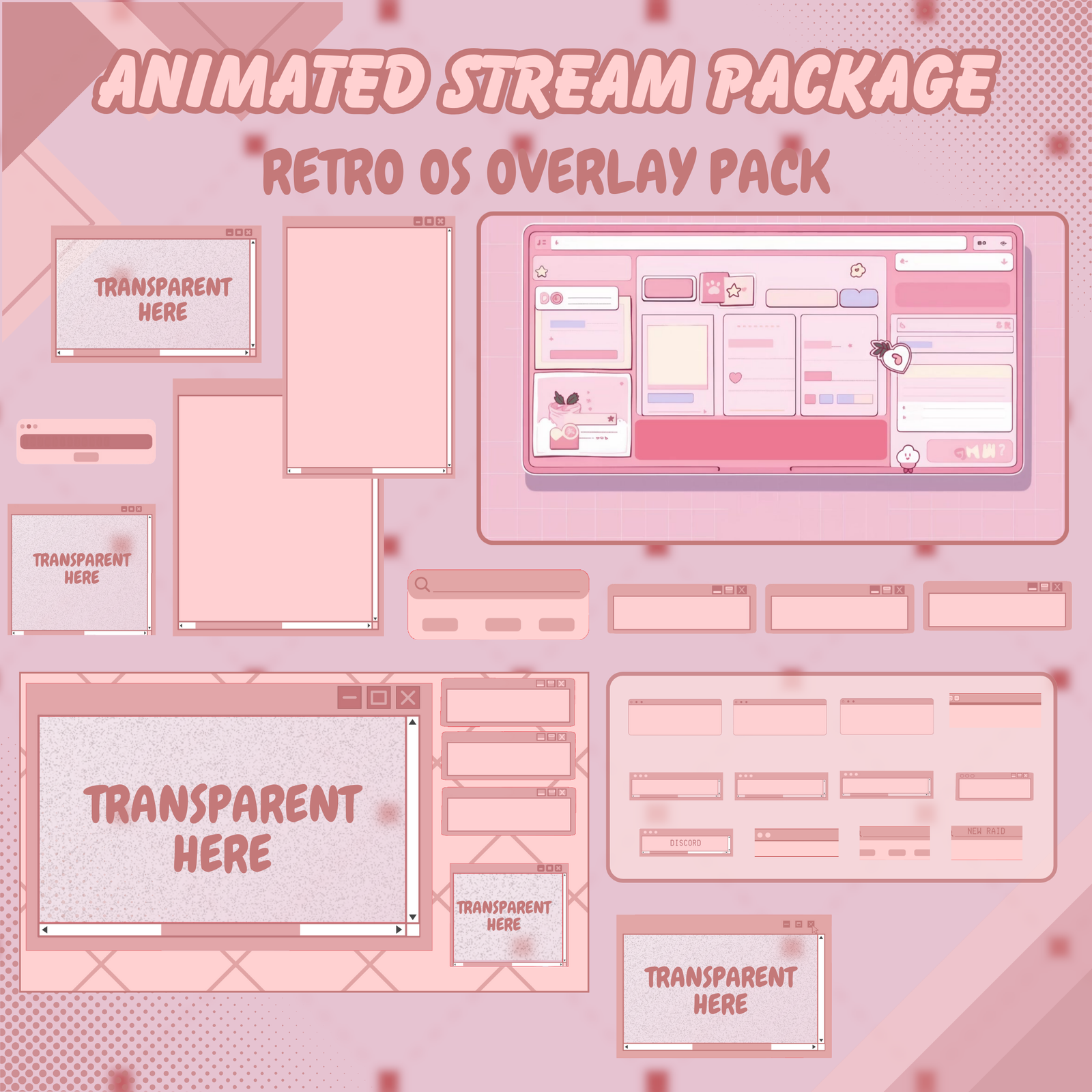 Lofi Animated Twitch Overlay