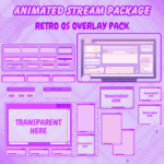 Aesthetic Animated Twitch Overlay