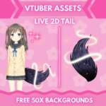 Live2d Vtuber Fox Tail