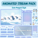 Winter Stream Twitch Overlay