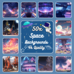 Space vtuber Background