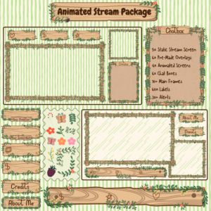 Forest Twitch Overlay package