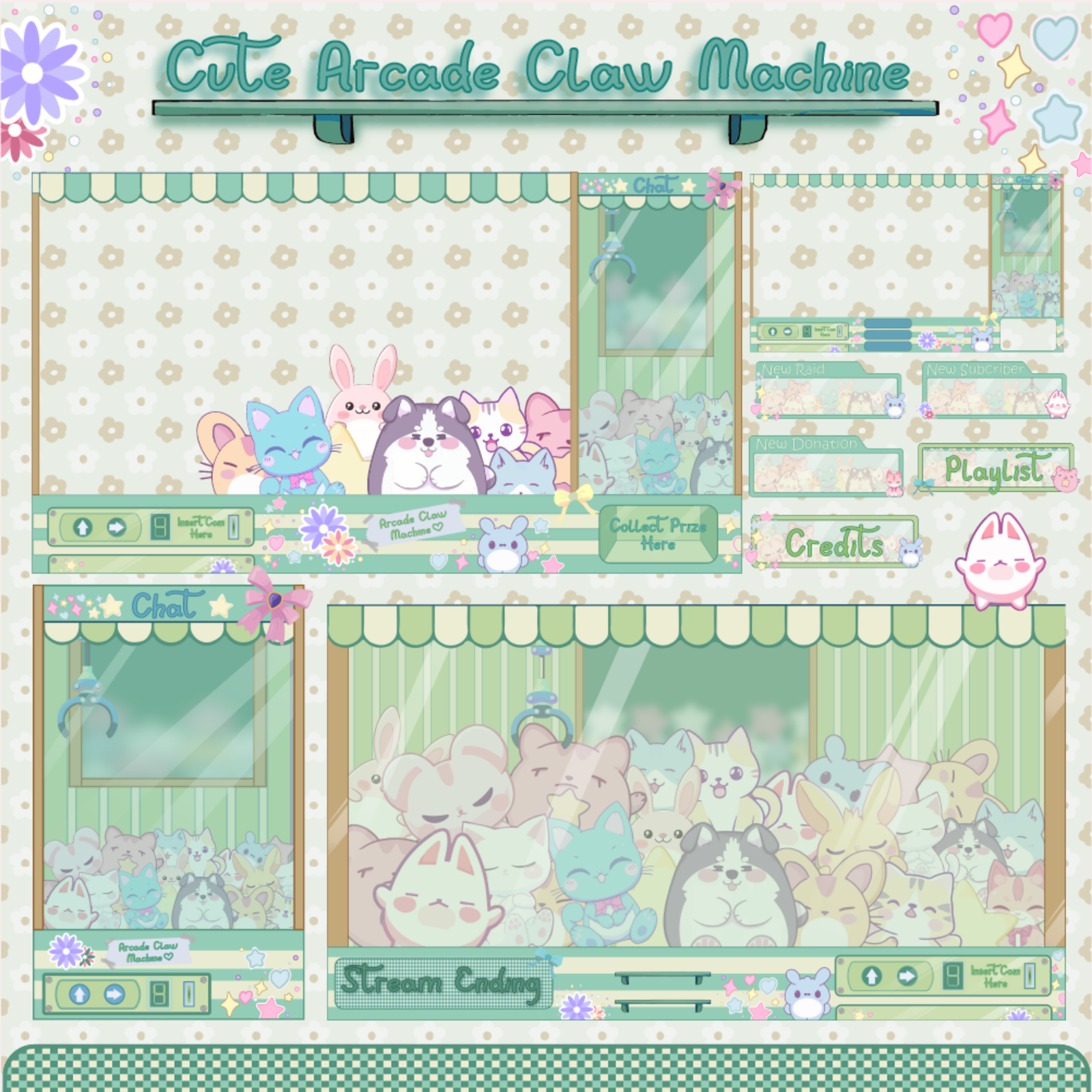 Claw Machine Stream Overlay