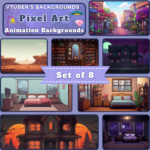 Pixel Art Animated Backgrounds