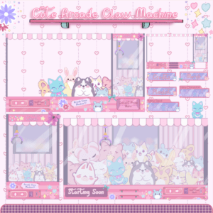 Arcade claw Machine Overlay