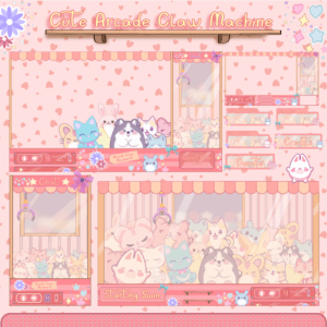 Animated Arcade Claw Machine