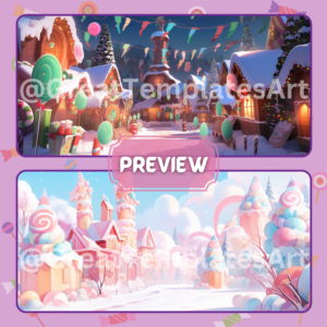 Candyland Streaming Anime Background