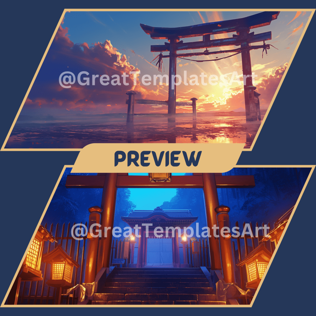Sanno Matsuri Vtuber backgrounds