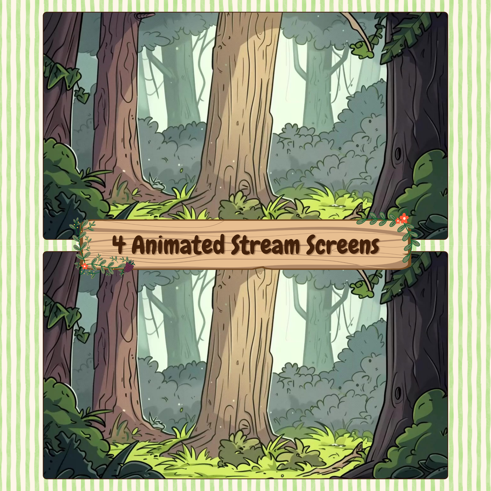 Forest Twitch Overlay package