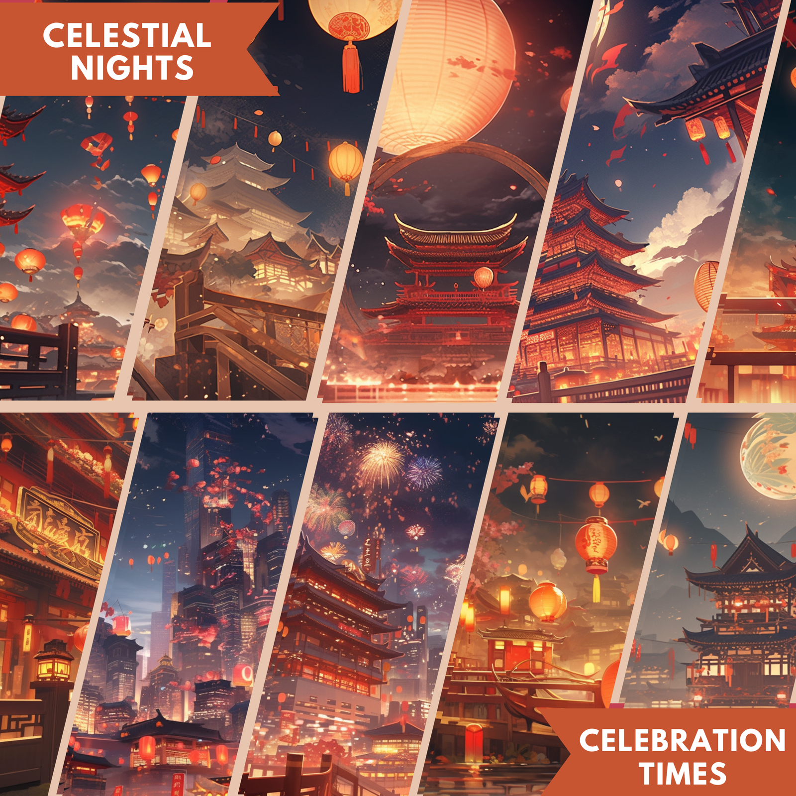 Lunar Year VTuber Background