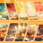 Thanksgiving stream package Backgrounds