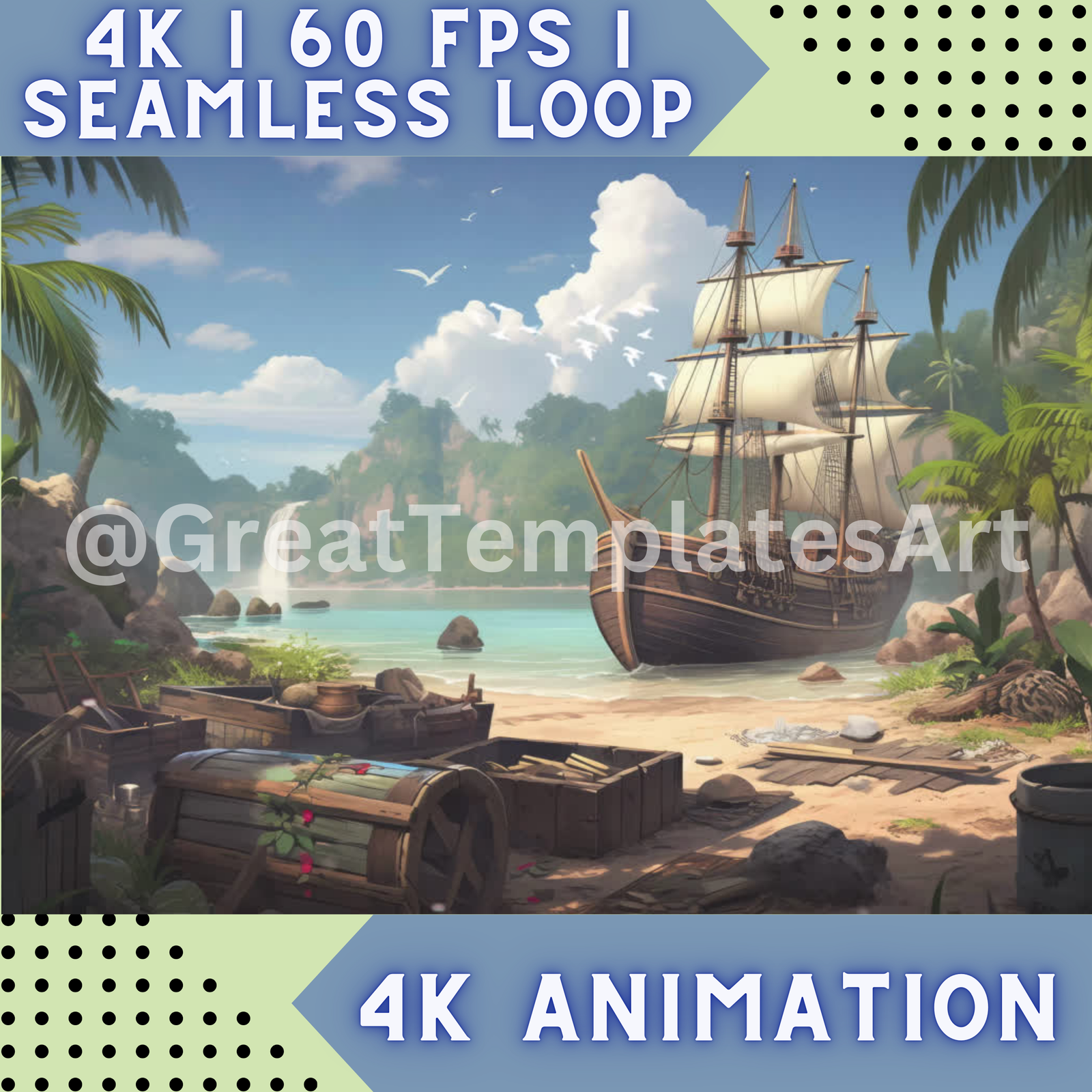 Pirate Cove Twitch Animations