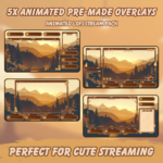 Animated Stream Twitch Overlay