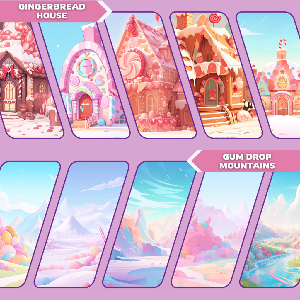 Candyland Streaming Anime Background