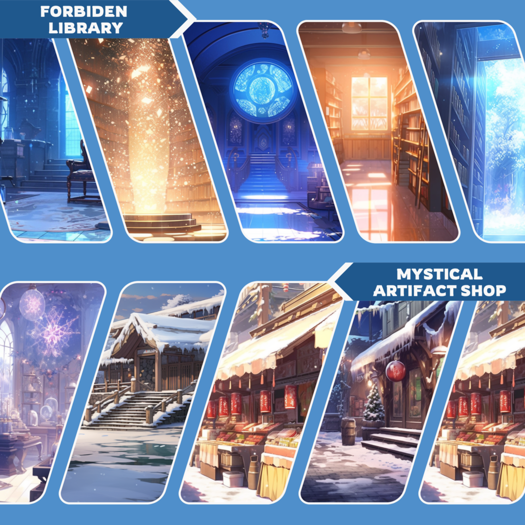 Magical background Stream package
