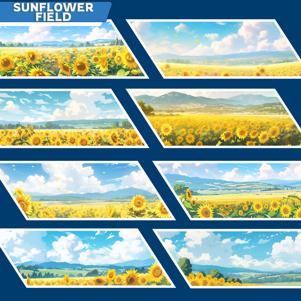 Summer season Twitch Background