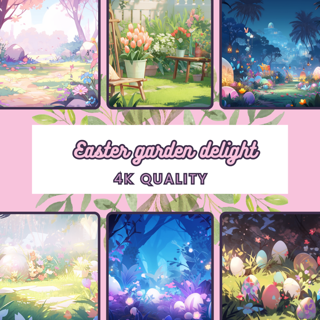 Easter Twitch Streaming Backgrounds