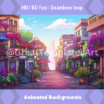 Pixel Art Animated Backgrounds