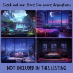 Misty Bedroom Streaming Animations