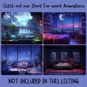 Misty Bedroom Streaming Animations