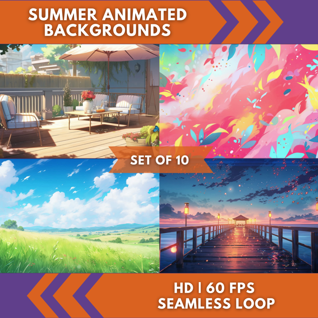 Summer Backgrounds Mini Megapack