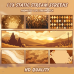 Animated Stream Twitch Overlay