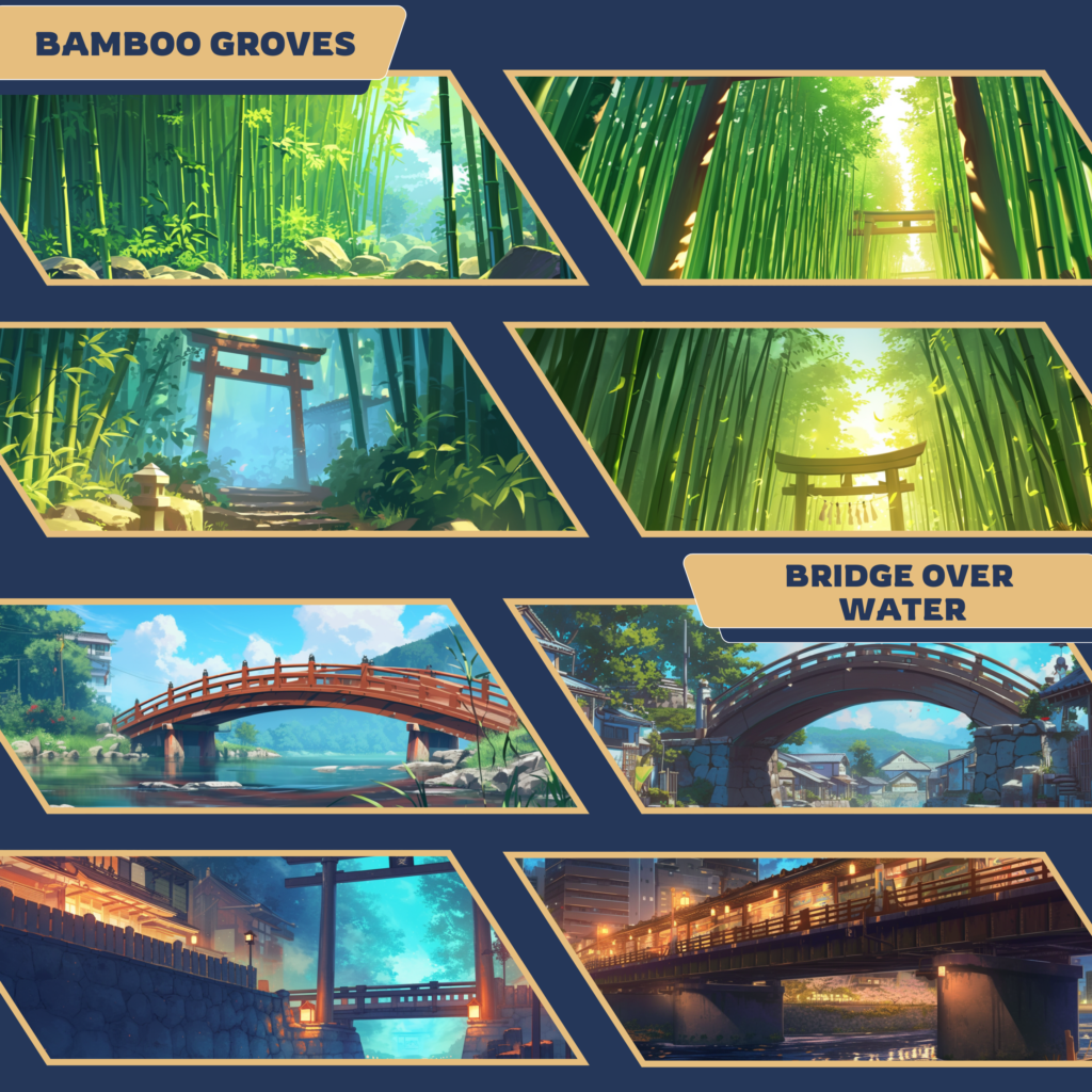 Sanno Matsuri Vtuber backgrounds