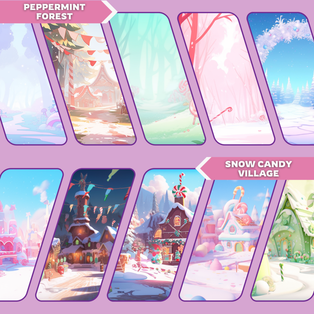 Candyland Streaming Anime Background