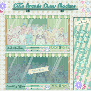 Claw Machine Stream Overlay