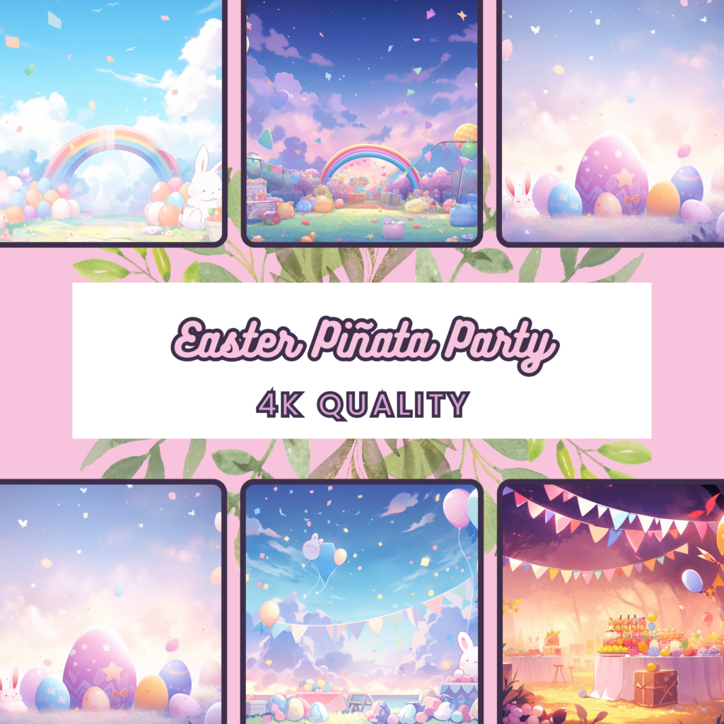 Easter Twitch Streaming Backgrounds