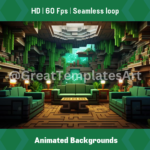 8x Minecraft Animated Backgrounds