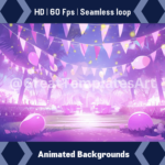 25x Easter Animated Background