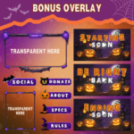 Halloween Twitch Stream Package