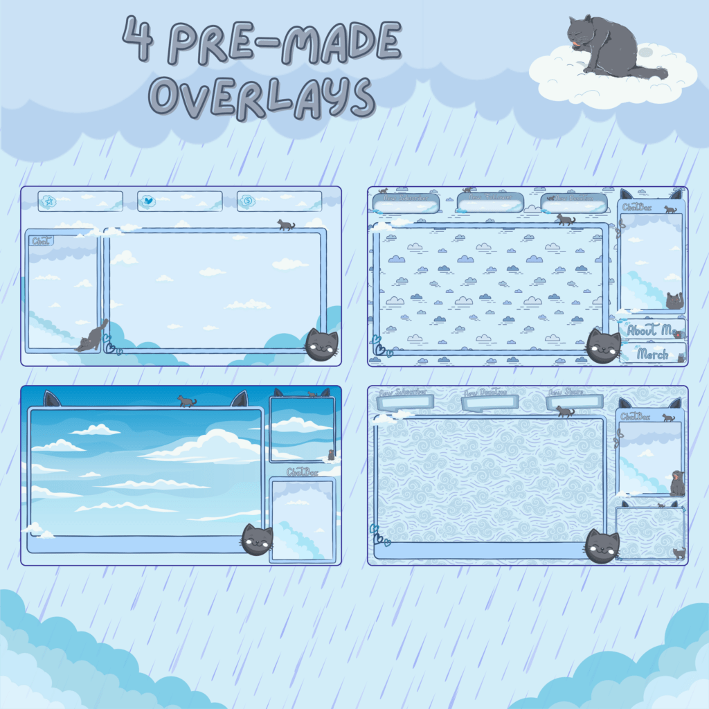 Black Cat Theme Overlay