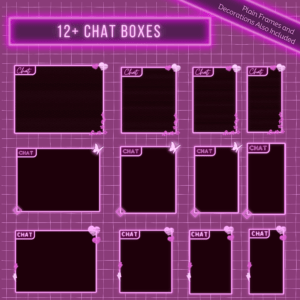 Purple Neon Twitch Overlay