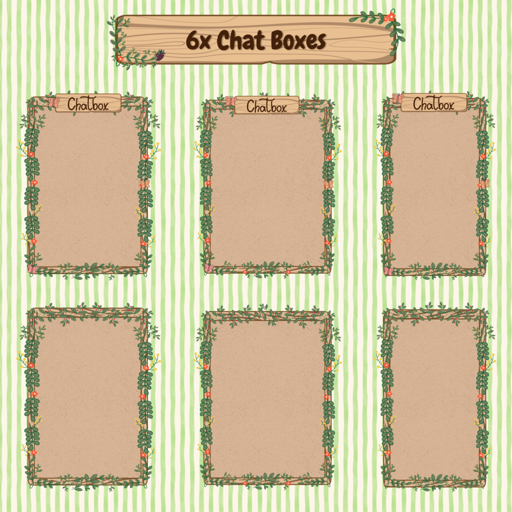 Forest Twitch Overlay package