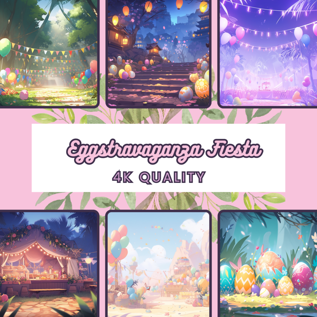 Easter Twitch Streaming Backgrounds