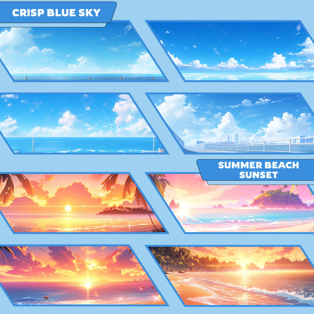 100x Summer Mega pack