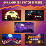 Halloween Twitch Stream Package