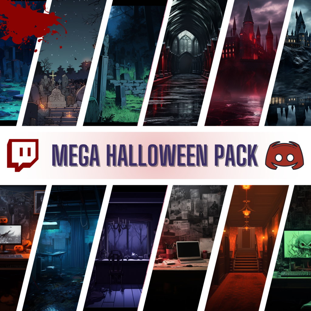 Halloween Animation Backgrounds Pack