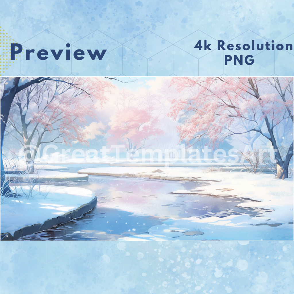 Winter Background Stream Asset