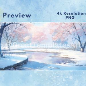 Winter Background Stream Asset