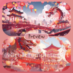 Lunar Year VTuber Background