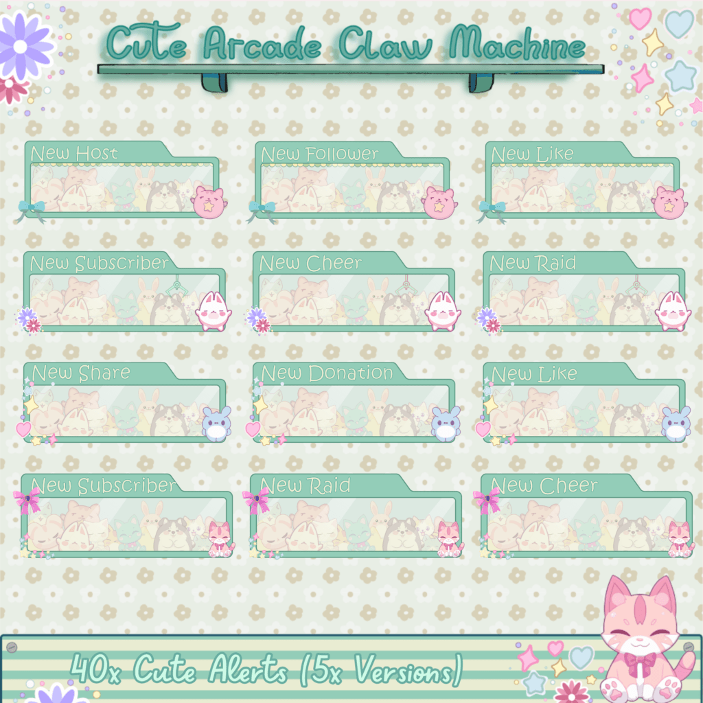 Claw Machine Stream Overlay