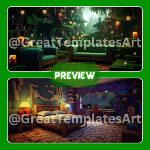 Minecraft Theme Twitch Background