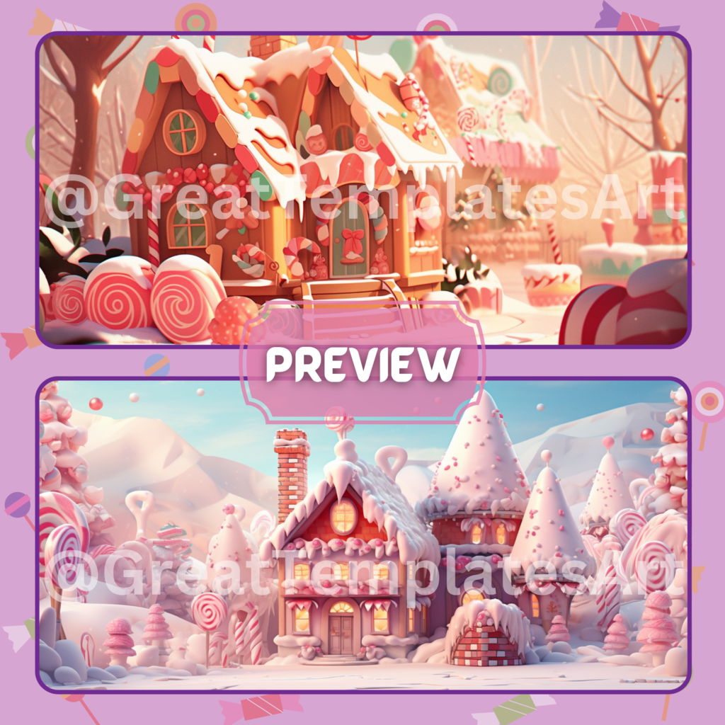 Candyland Streaming Anime Background